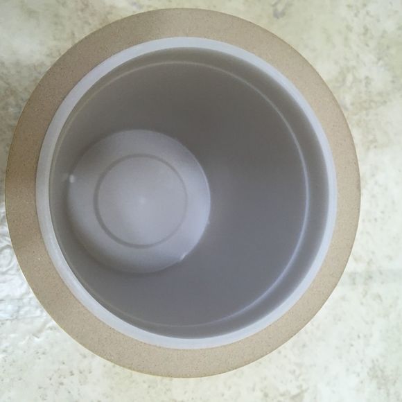 NEW IN BOX PAMPERED CHEF STONEWARE CROCK WITH INSERT IN YELLOW - Picture 5 of 7